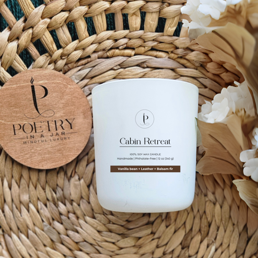 Cabin Retreat | Vanilla Bean + Leather+ Balsm Fir